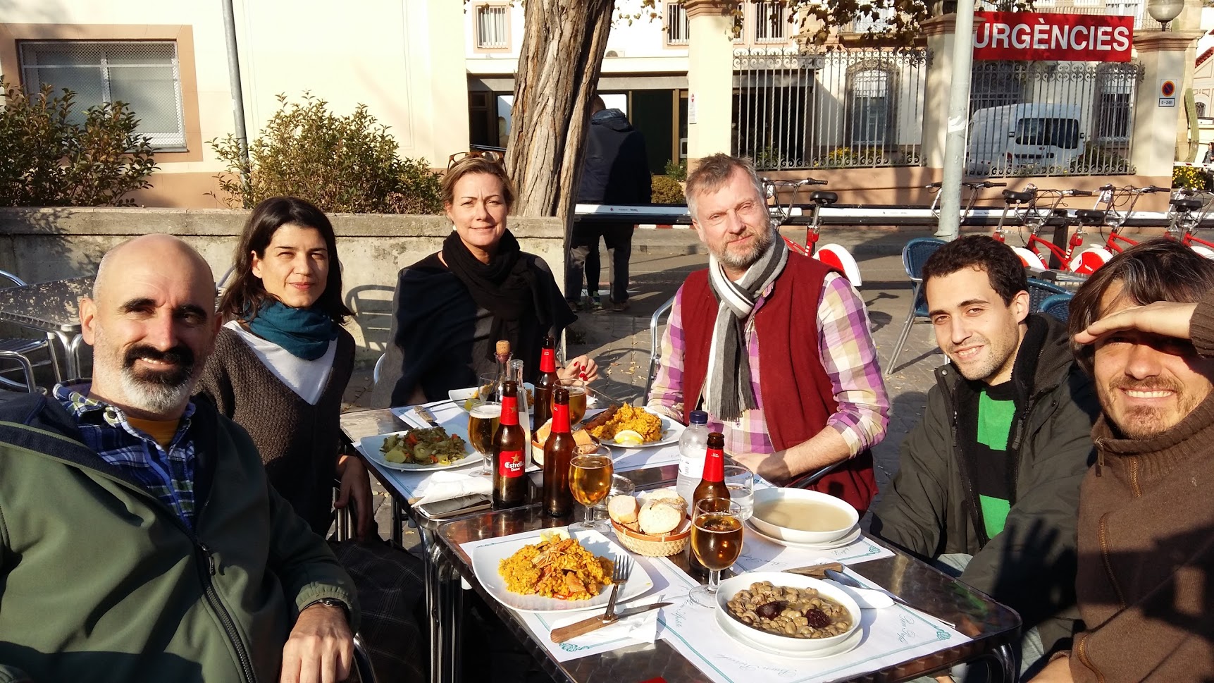 Members of Goteo and Subtopia in Barcelona.