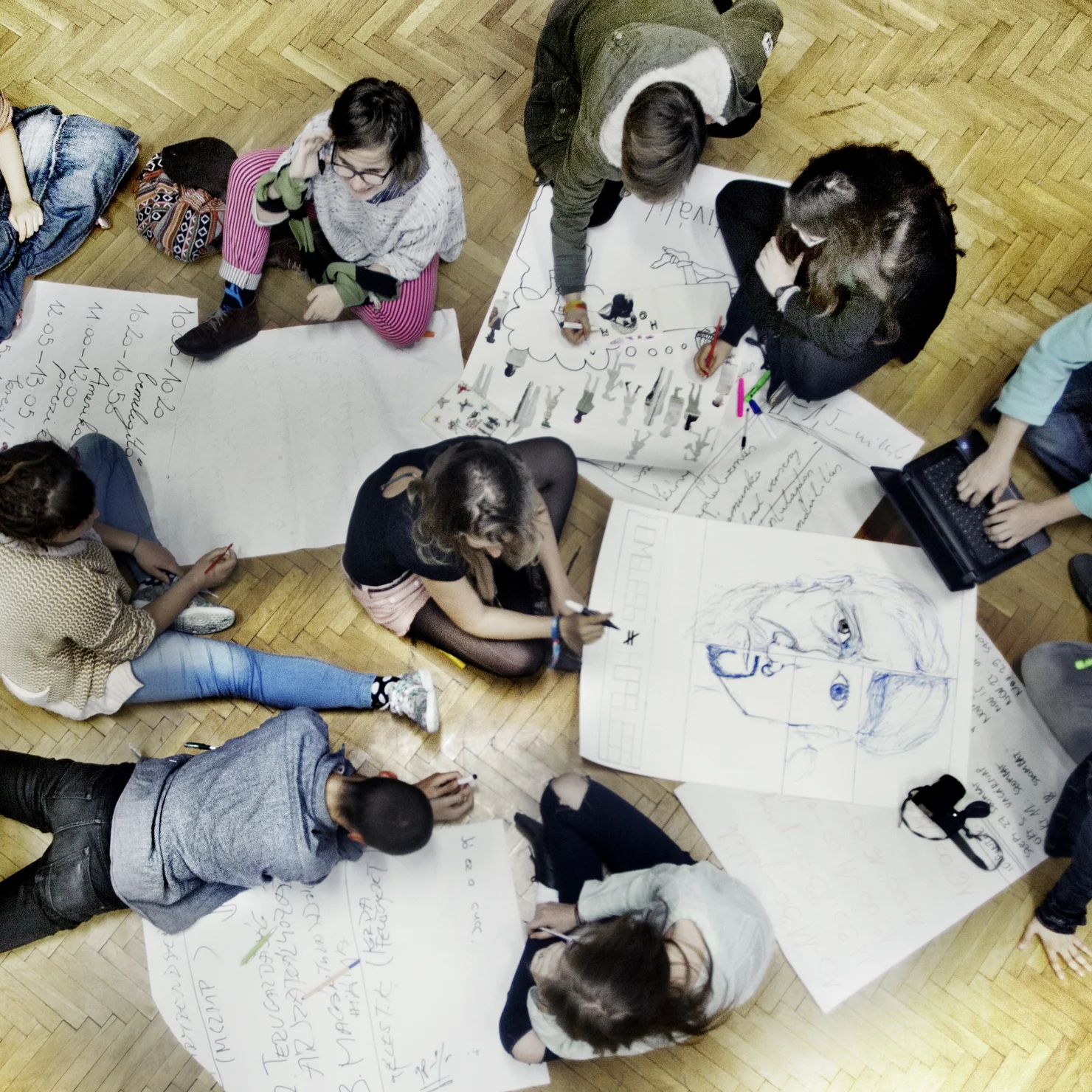 Free School Project. Photo by Máté Tóth-Ridovics