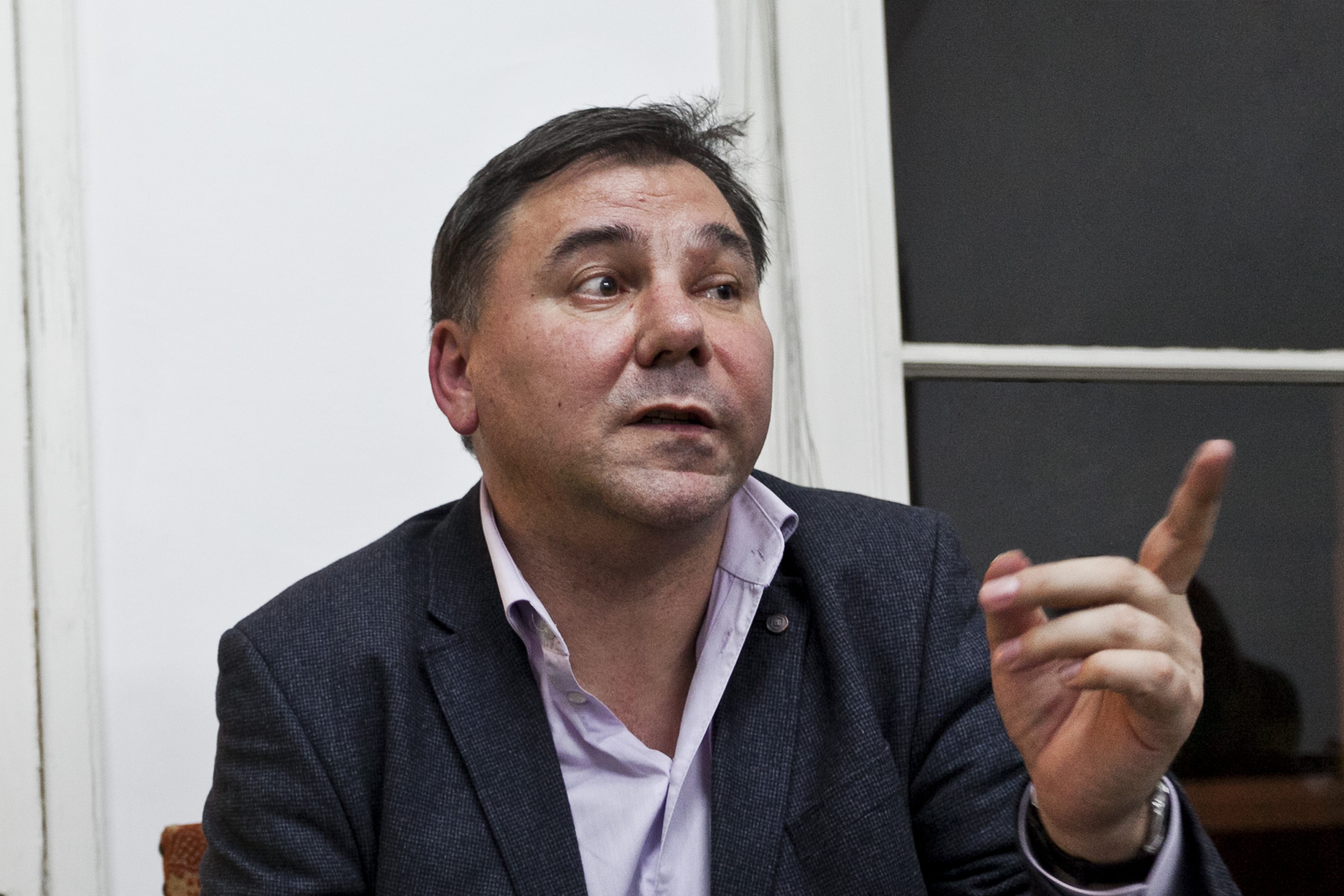Ivan Krastev during an ECF event in Amsterdam . Photo by Pip Erken.