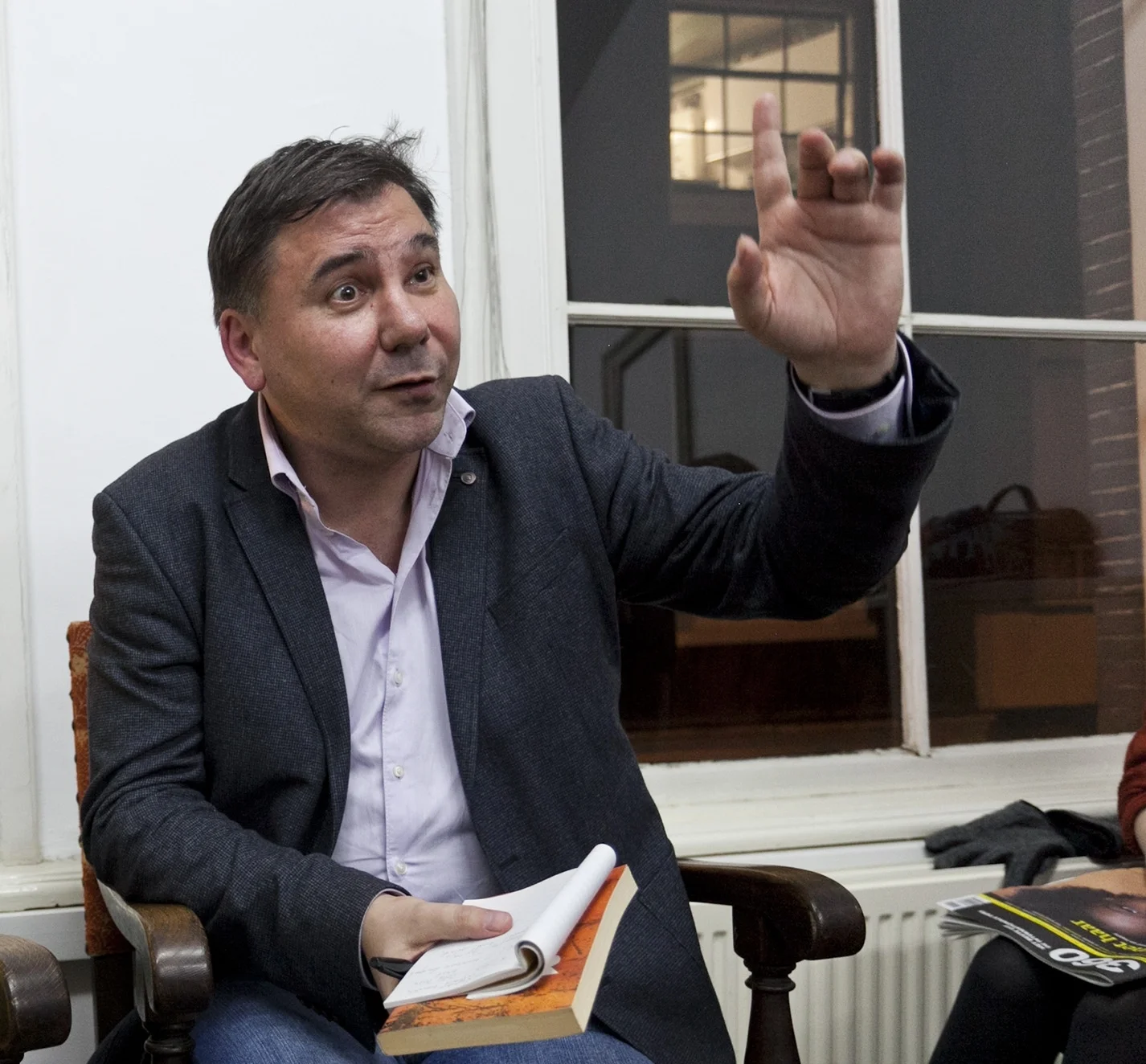 Ivan Krastev at an ECF event in 2015 . Photo by Pip Erken