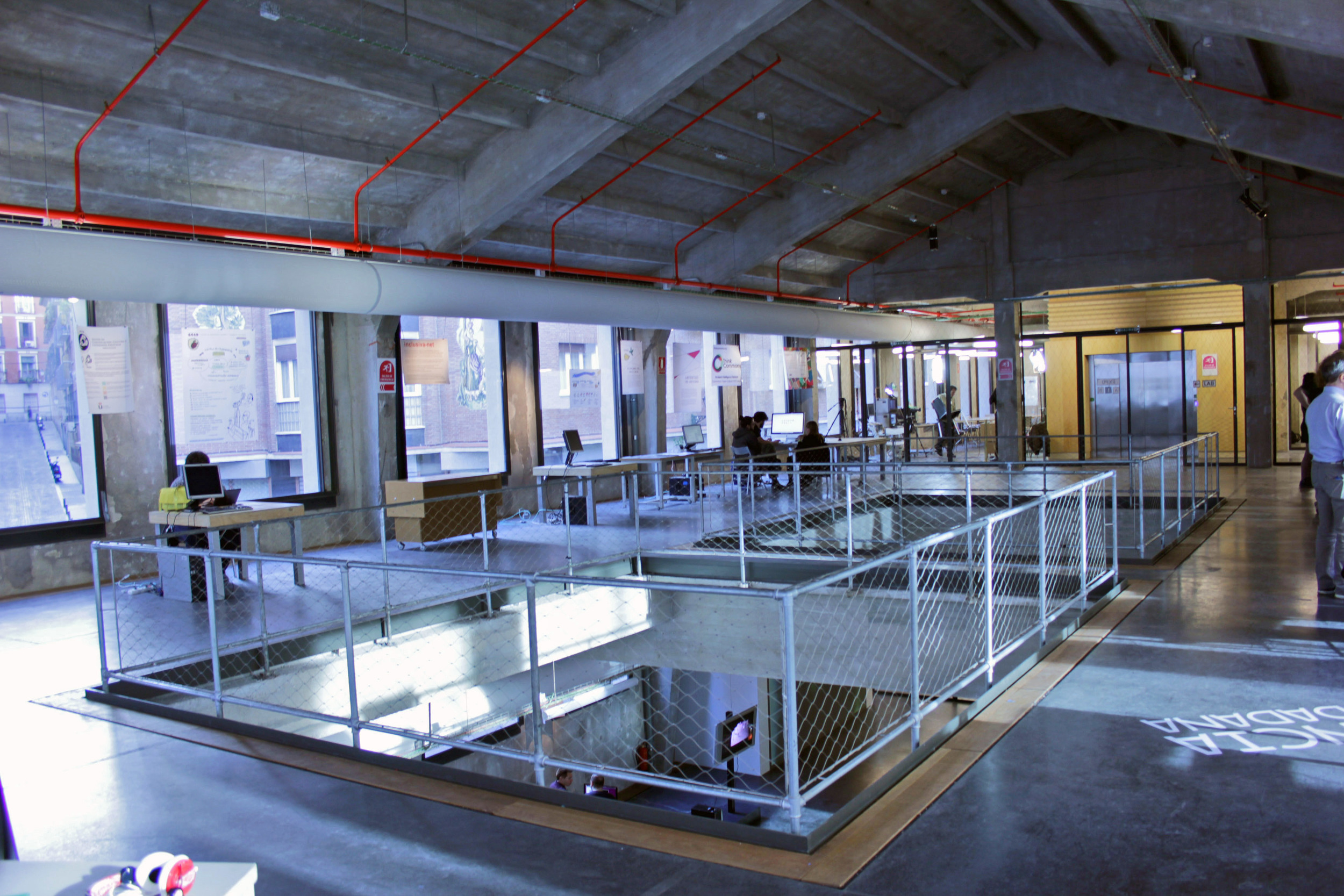 La Serrería Belga (April 2013). Photo Medialab-Prado