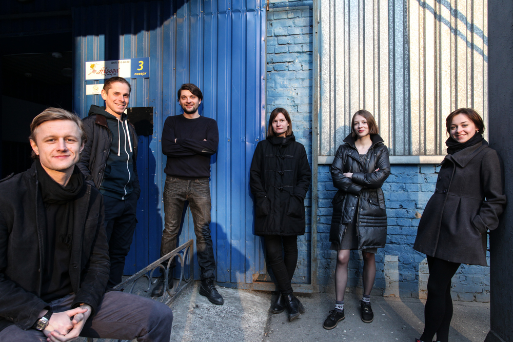 The team of Visual Culture Research Center, Kiev. Photo ©Oleksandr Techynskyi