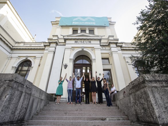   Employees of the National Museum of Bosina and Herzegovina. Photo via  Europa Nostra   