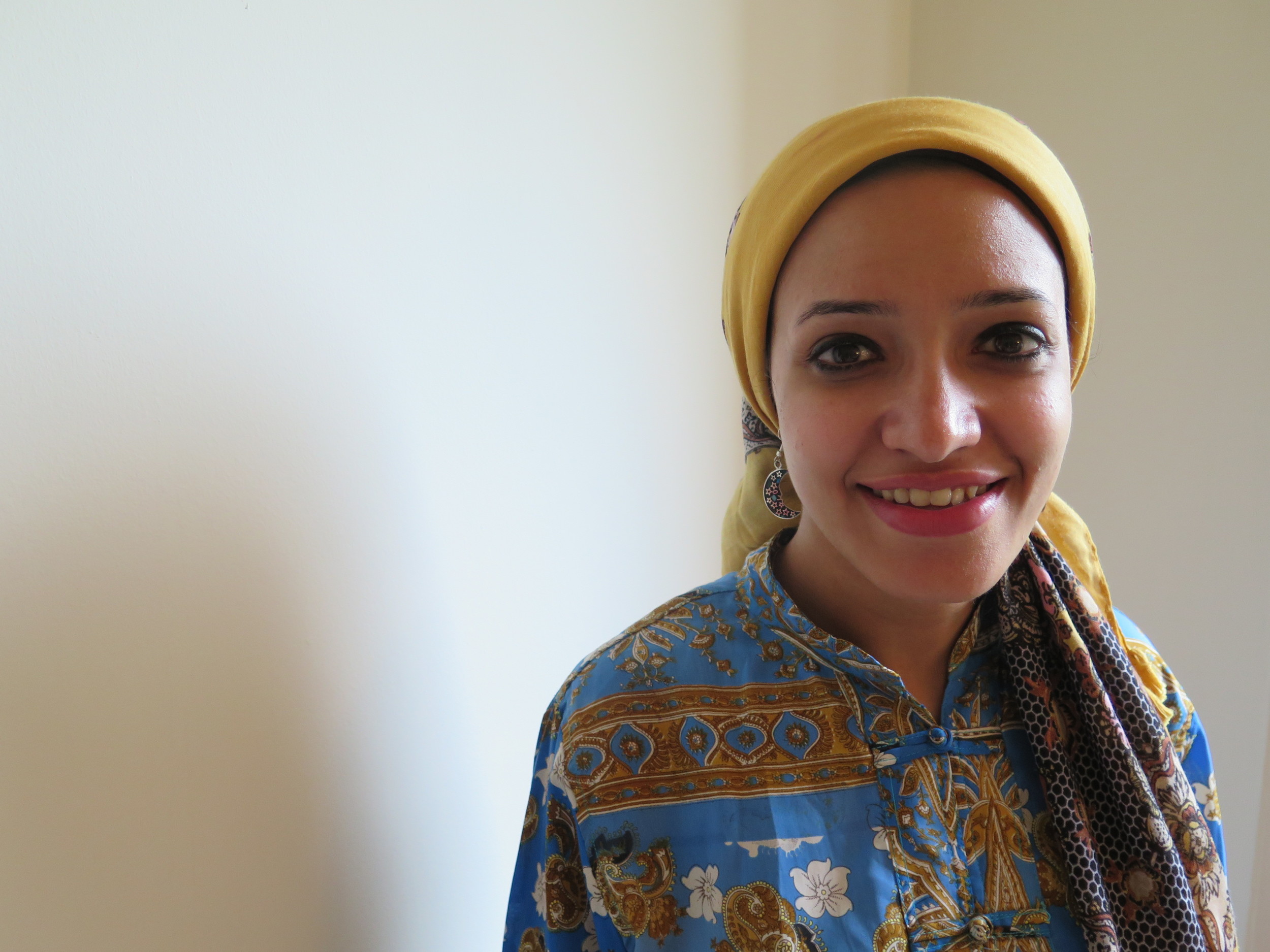 Reem Khedr in Amsterdam, June 2016. Photo by Nicola Mullenger