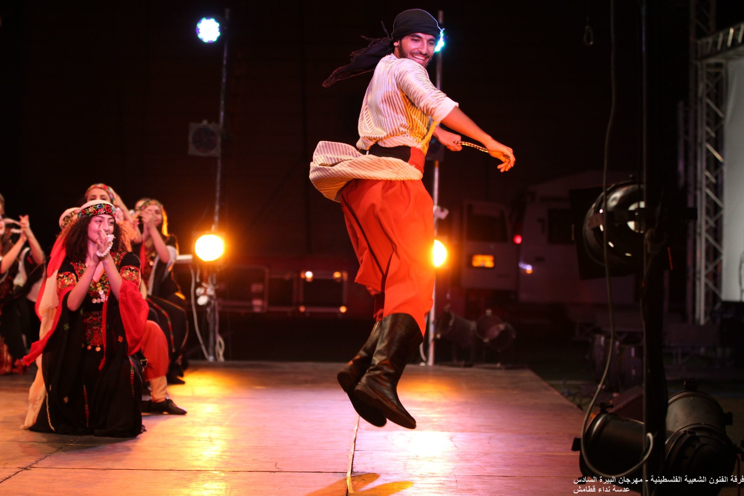 El-Funoun troupe in Al Bireh Festival 2016 © Nidaa Katamesh