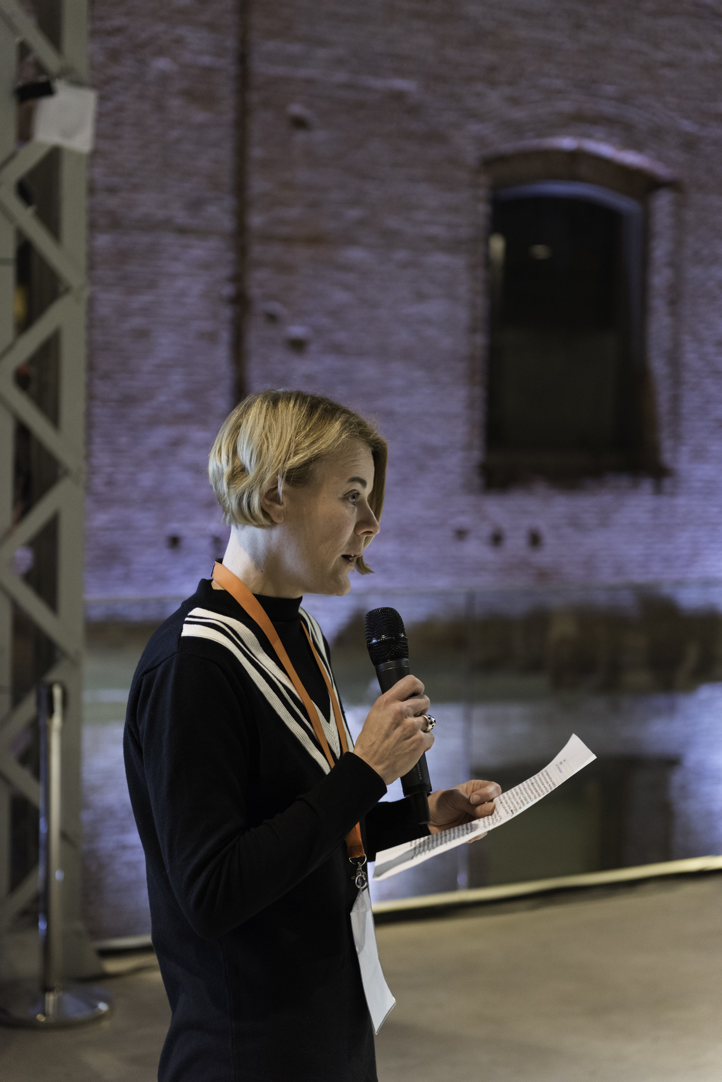 Lore Gablier at Idea Camp 2017. Photo by César Lucas Abreu