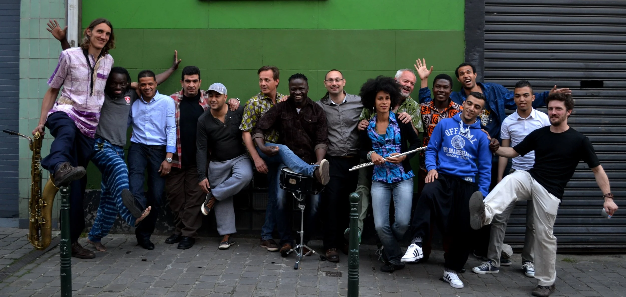 Marockin Brass and guests, MET-X. Photo by Maité Delbeke.