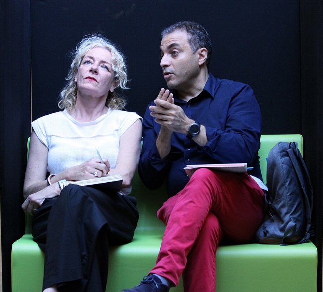 Vivian Paulissen and Sam Khebizi. Photo by Dogan Boztas.