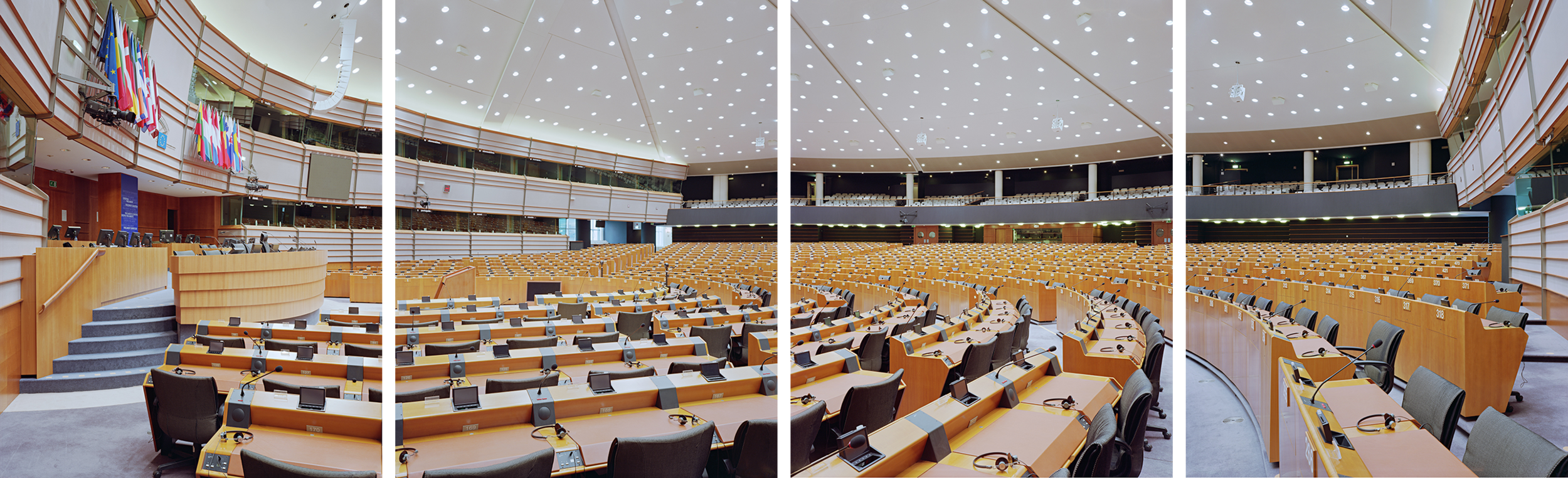 European Parliament in Brussels. Photos by Nico Bick.
