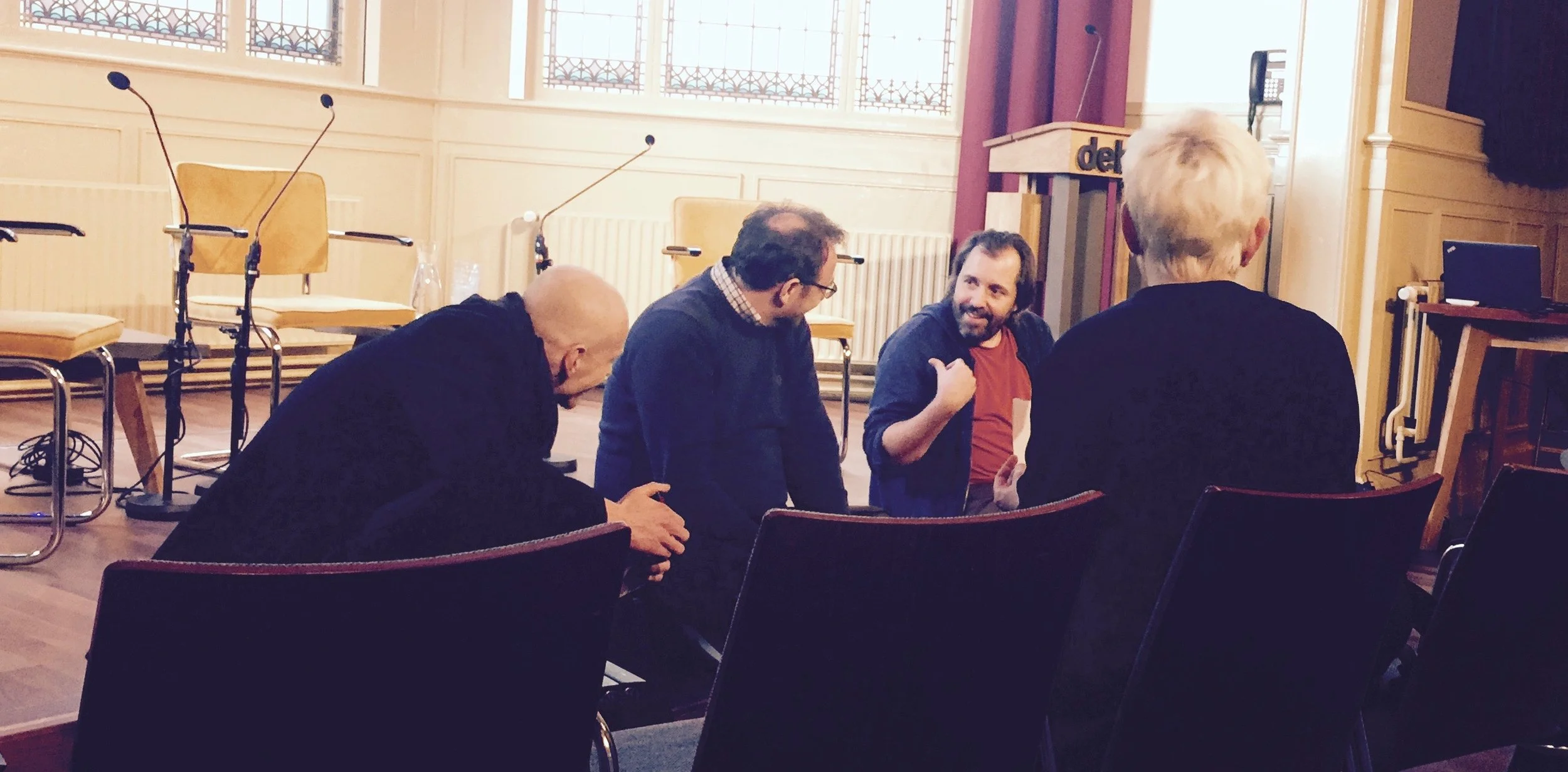debate on Art and Activism 2016, photo by Canan Marasligil