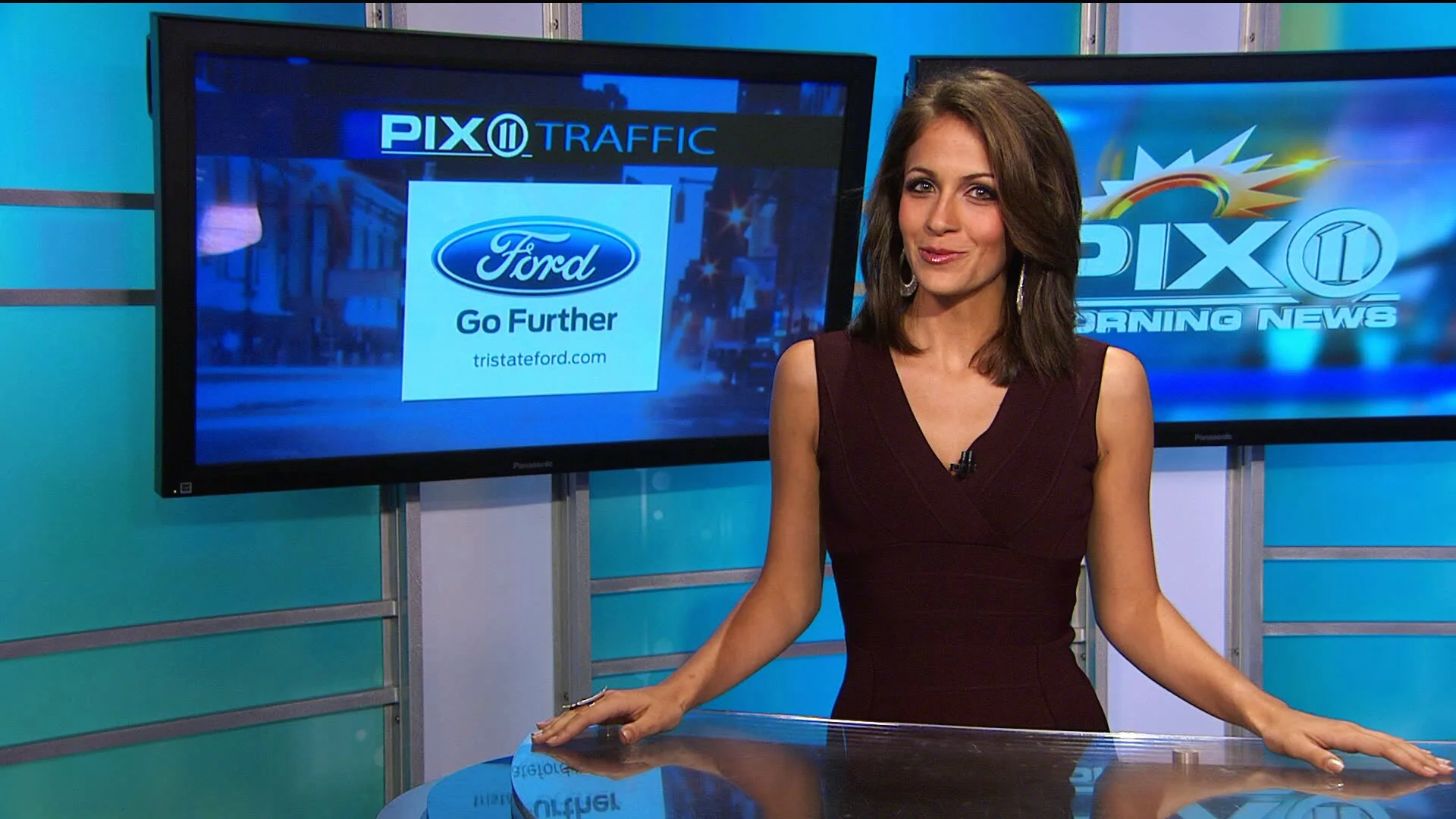 Kaitlin Monte PIX11 Morning News Traffic 2014