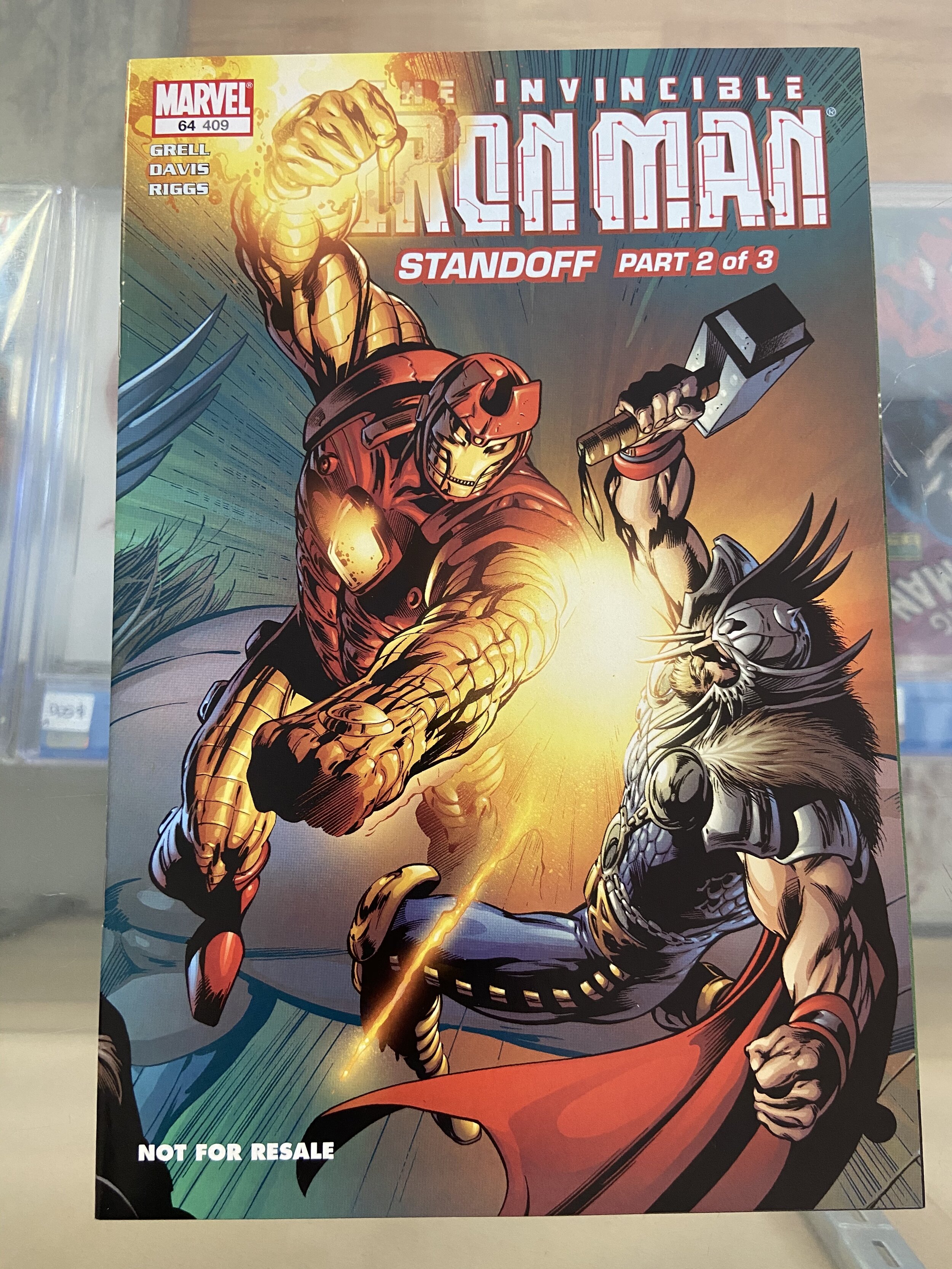 Invincible Iron Man #64 Vol 3 Marvel Legends Promo Variant