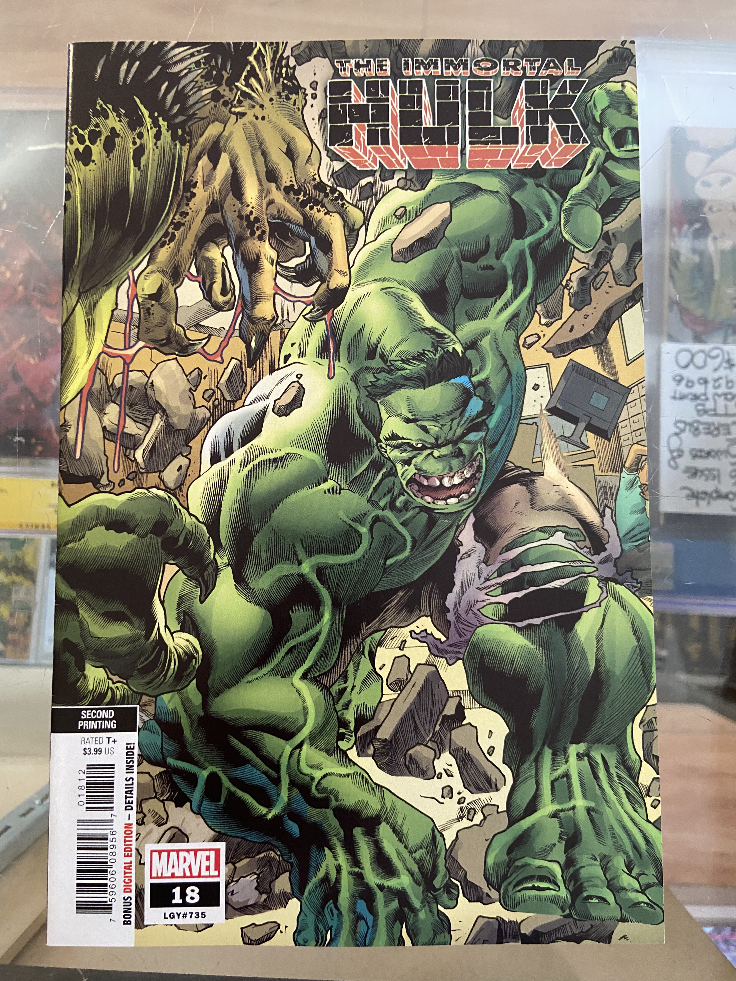 The Immortal Hulk #19 Unknown Variant Marvel VF/NM Comics Book 