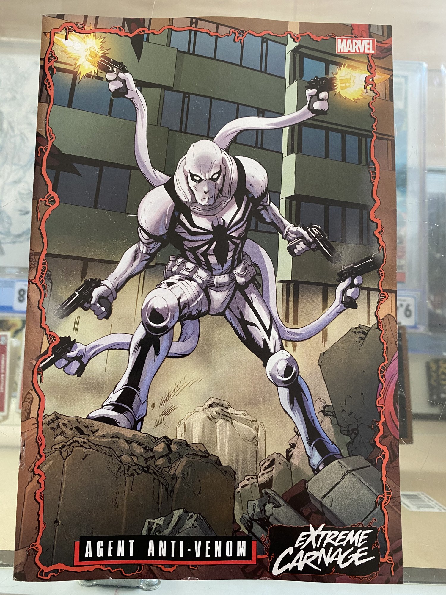Extreme Carnage Alpha 1 1st Print Agent Anti Venom Variant The Canadian Comic Bin Extreme Carnage Alpha 1 1st Print Agent Anti Venom Variant The Canadian Comic Bin