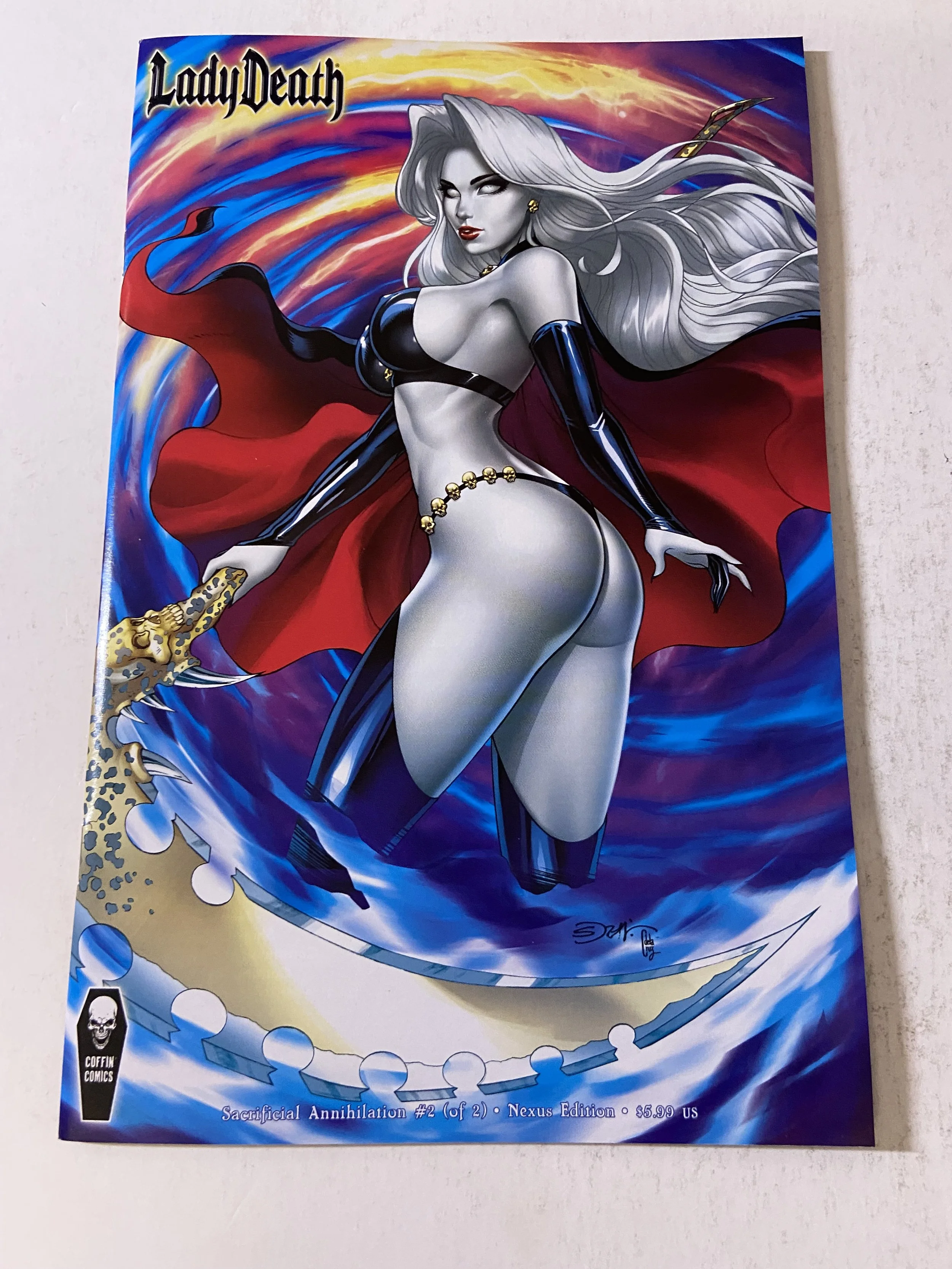 Lady Death Sacrificial Annihilation #2 NM Nexus Edition — The Canadian