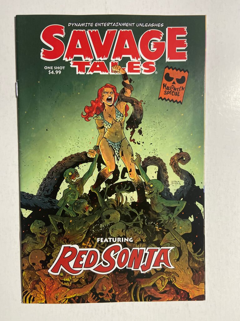 Red Sonja Savage Tales Halloween Special #1 VF/NM — The Comic Bin