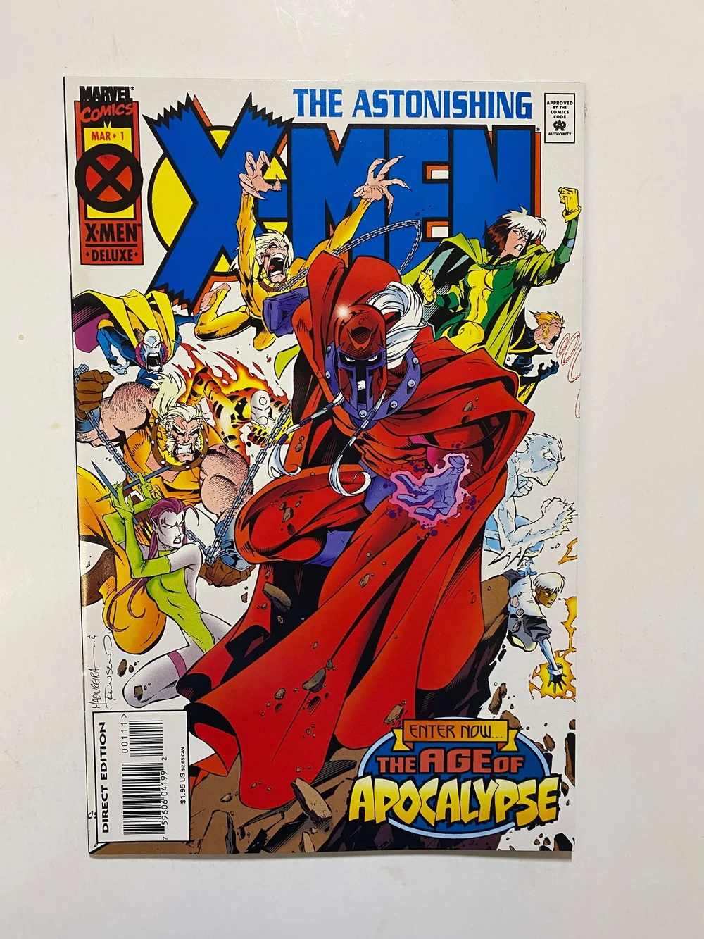 X-Men Age of Apocalypse 1-4 Complete Set