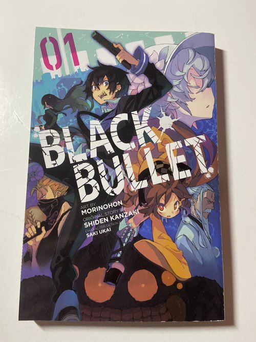 Black Bullet Manga Vol 2 & 3 Kanzaki Morinohon Ukai - Teen