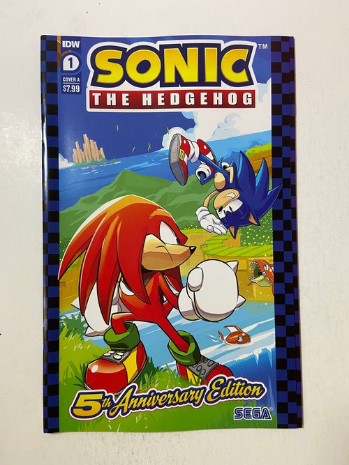 Sonic the Hedgehog 5th Anniversary #1, Select Covers