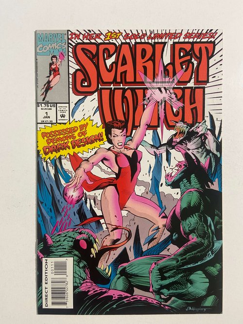 Buy Scarlet Witch #1 Red Blank Variant