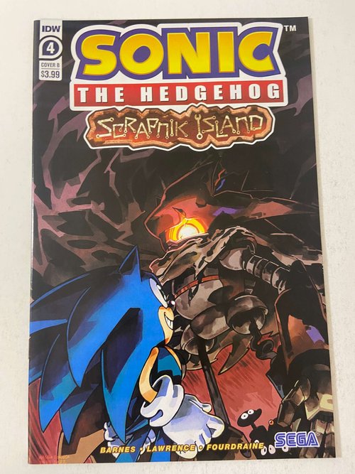 SONIC THE HEDGEHOG SCRAPNIK ISLAND #4 CVR B FONSECA