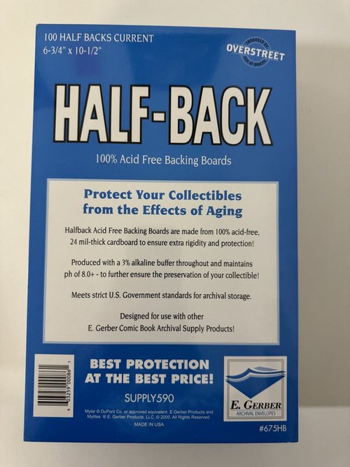  E. Gerber Full-Back Magazine Backing Boards 8 5/8 x 11 1/2 :  Office Products