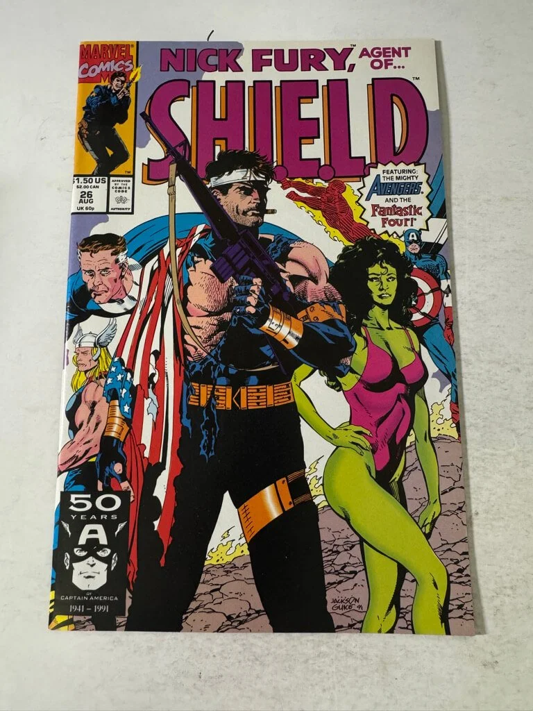 Nick Fury Agent of Shield #26