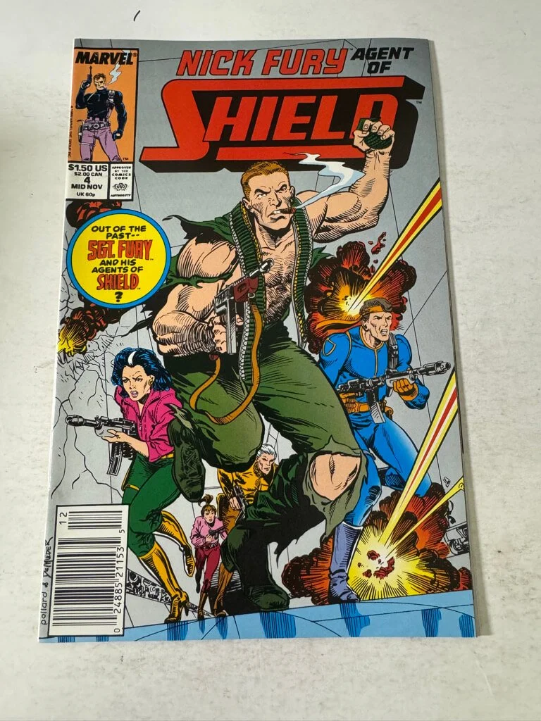 Nick Fury Agent of Shield #4 NM
