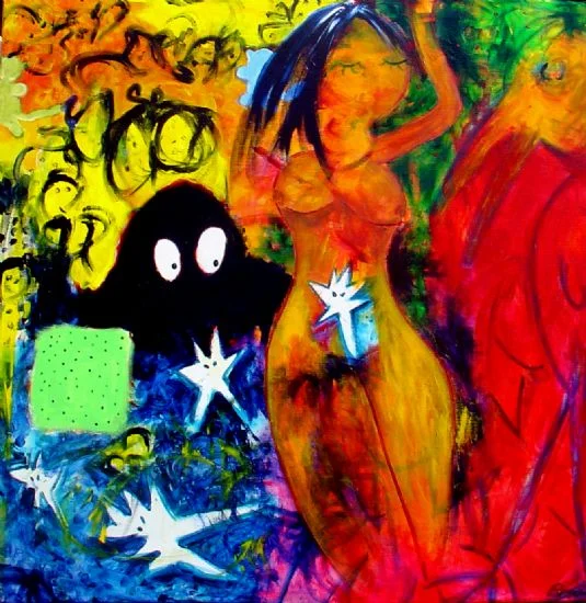 "Akropolis" 100x100 cm 8.000 kr.