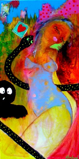 "Eyecandy" 60 x 120 cm. kr.: 8.000,-