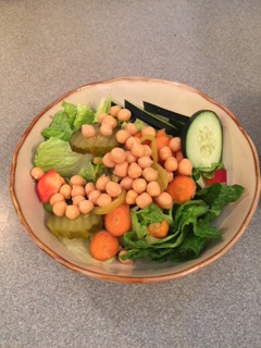 Naked salad!