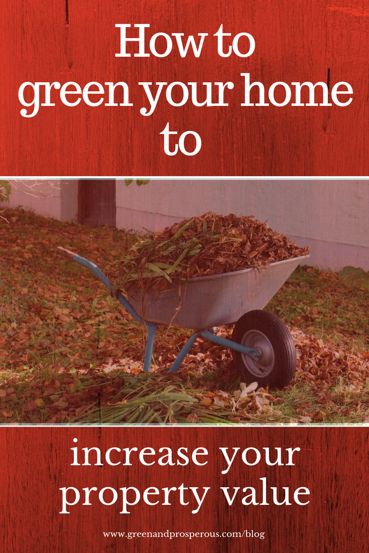 green your home to increase your property value
