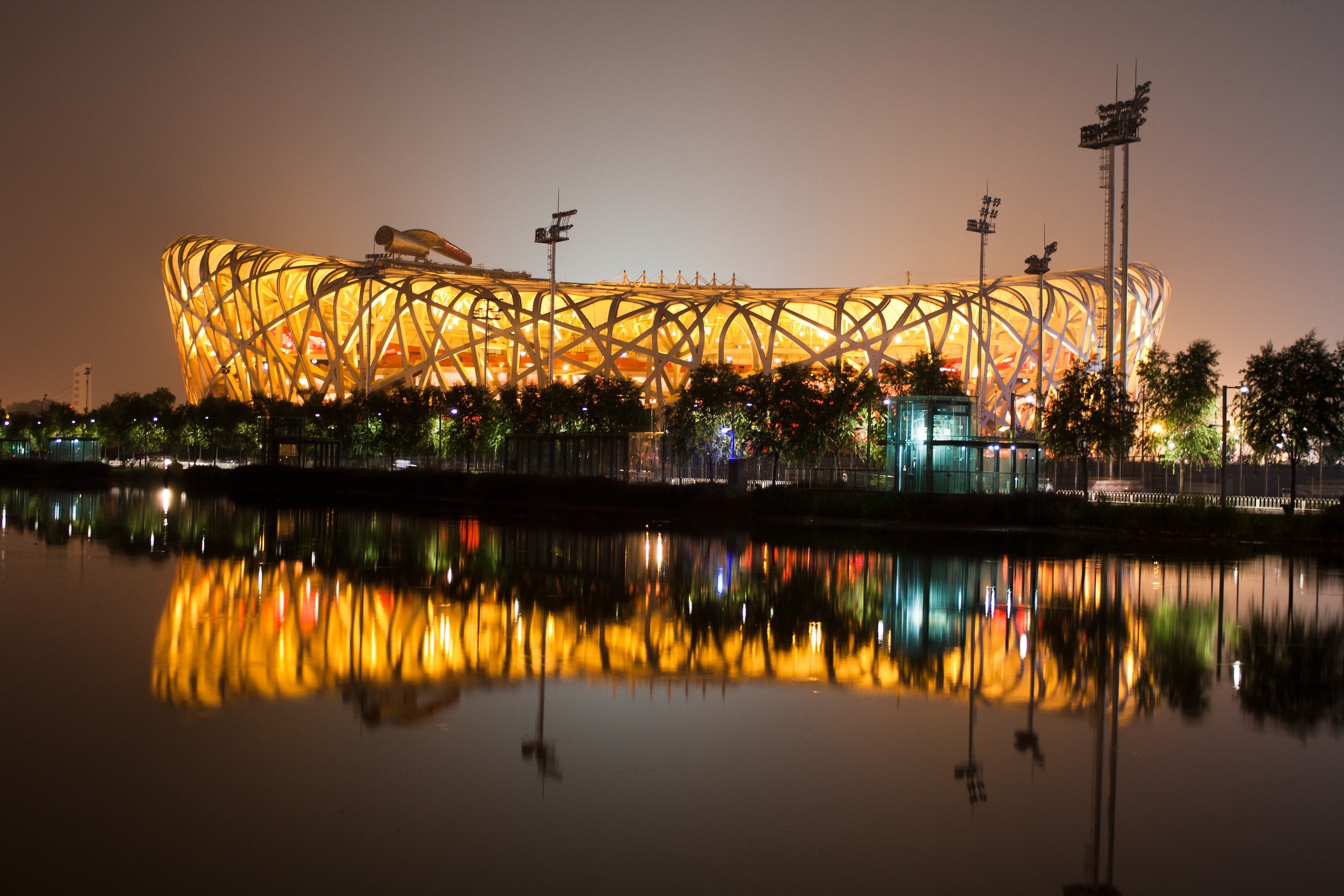中国的奥林匹克体育场——鸟巢
