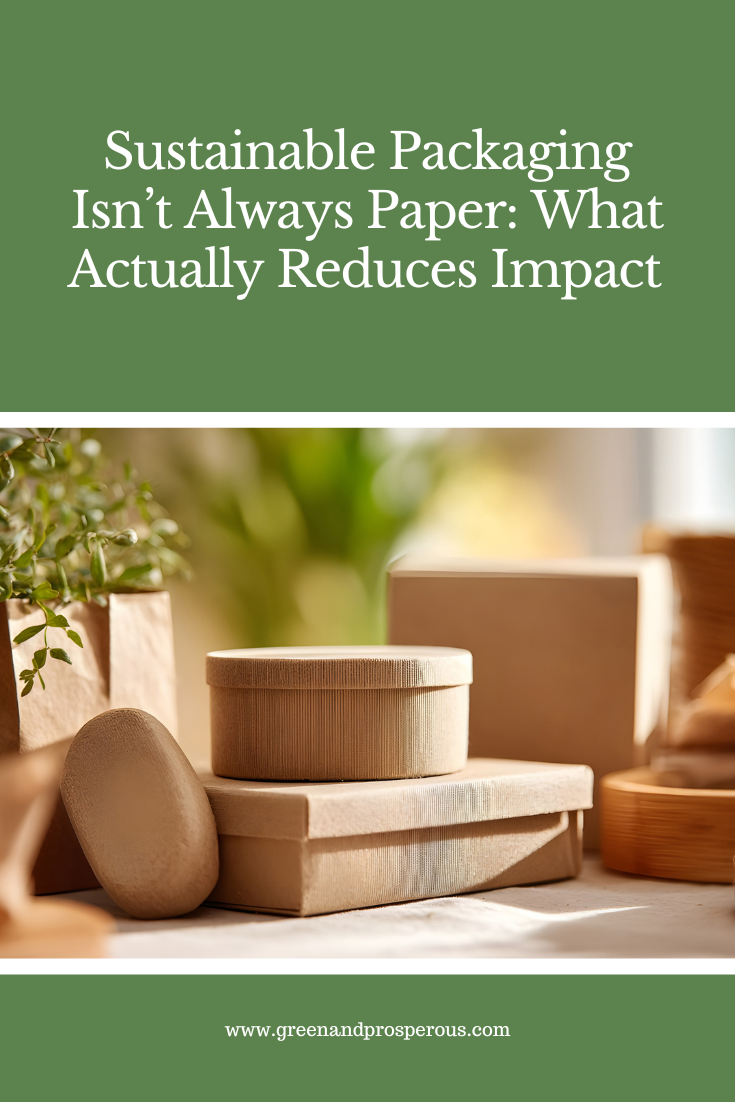Paper isn’t automatically more sustainable than plastic. This article explains what truly reduces packaging impact, from material efficiency and product protection to real-world recycling systems.