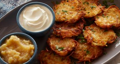 Smoked Salmon & Potato Pancakes