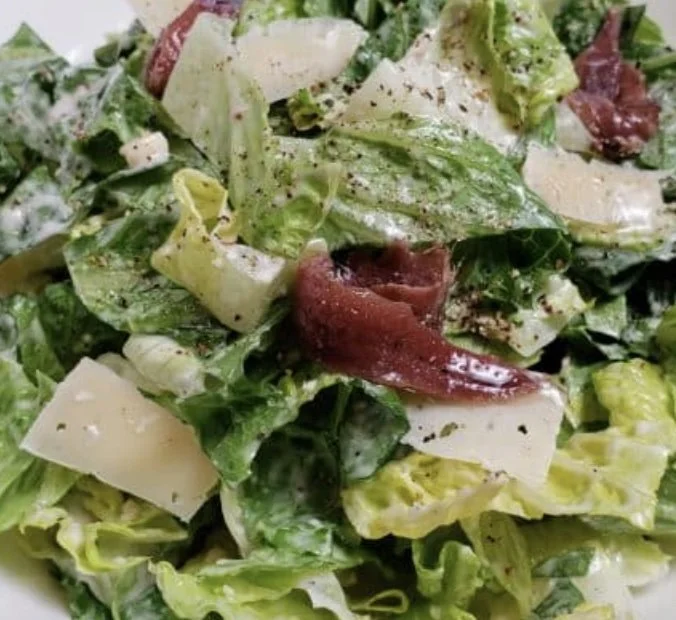 Caesar Salad with Anchovies