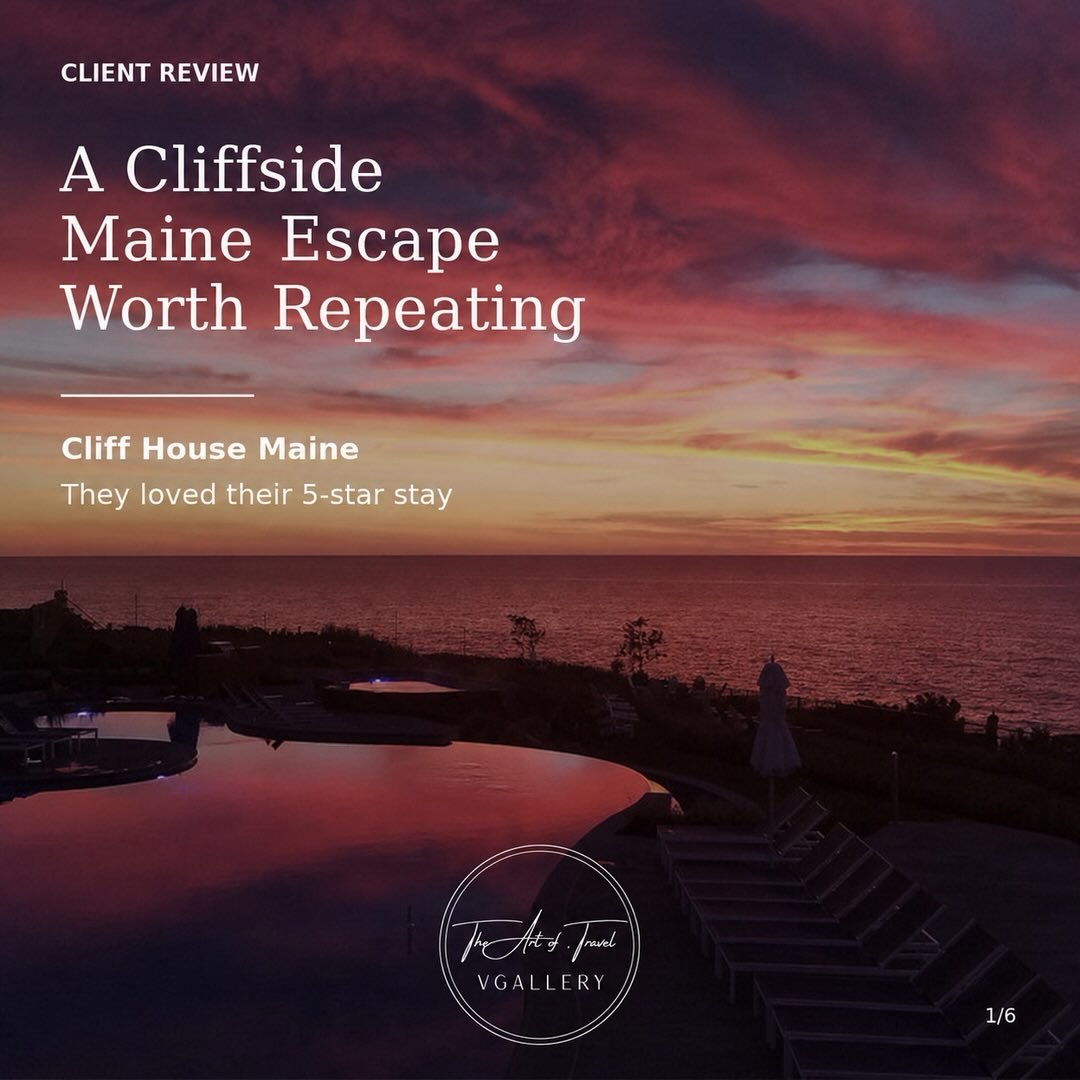 When a friend reached out a few weeks ago asking where she and her husband should go for a birthday weekend getaway, I had been researching Maine for my own family&rsquo;s vacation this fall.  I knew just the place, Cliff House Maine!  As a Fora Trav