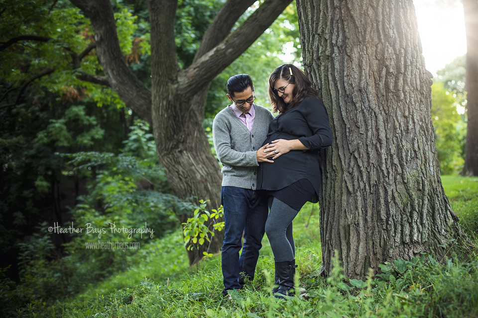 October 6th H illary & Andrew {mini maternity session}