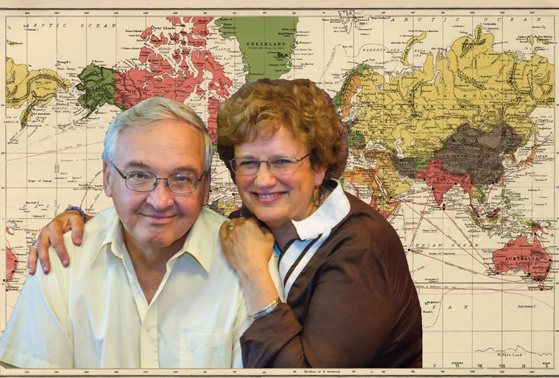 Joan and Will Weber (photo by Joni Strickfaden)