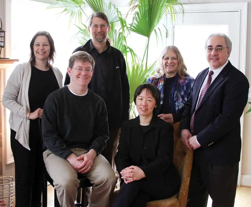 Seated: Ian Moyer, Treasurer; Yi-Li Wu Standing: Laura Robinson, President; Gus Teschke, Vice-President; Judith Hoffman, Secretary; Russ Taichmann (not pictured: Rob French, Donna Vigilant, and Kathleen Knol)