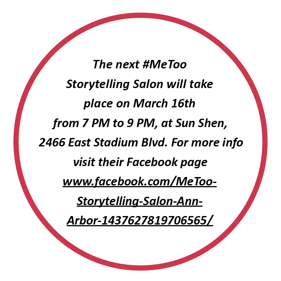 Ann Arbor's #MeToo Storytelling Salon, One Year Later