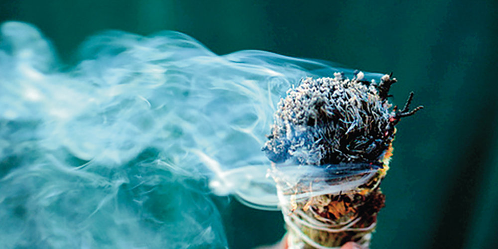 Sacred Smoke: Smudging, Smoke Cleansing, and Purifying Your Space with  Intention — Crazy Wisdom Community Journal