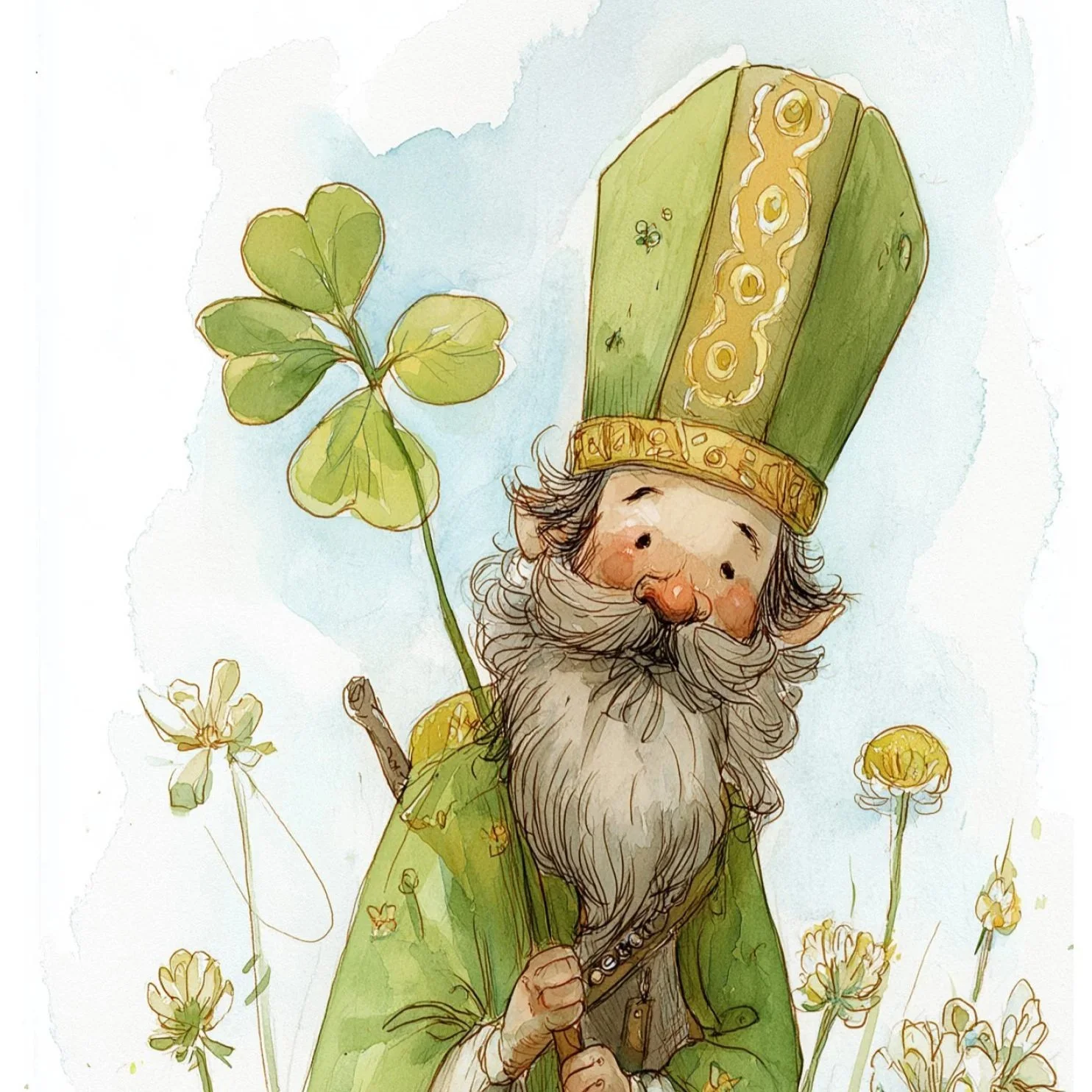 Saint Patrick and the Fae Folk of Ireland