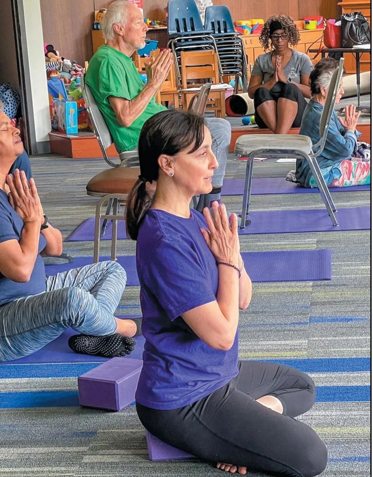 Think You Can’t Do Yoga? (Think Again!) A Conversation with Mindy Eisenberg, Founder of Yoga Moves MS