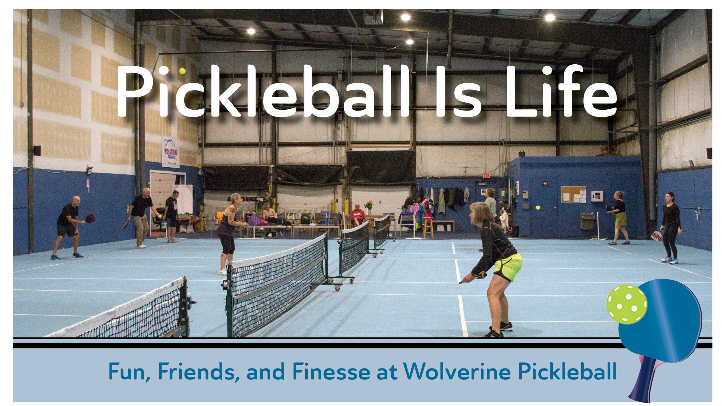 Pickleball Demo — learn the art of the crazy game