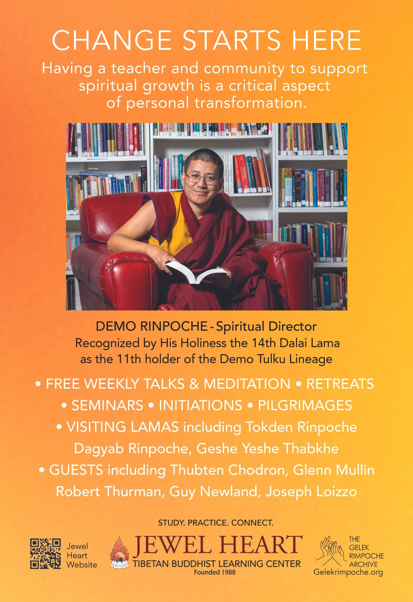 Dharma Teacher Demo Rinpoche