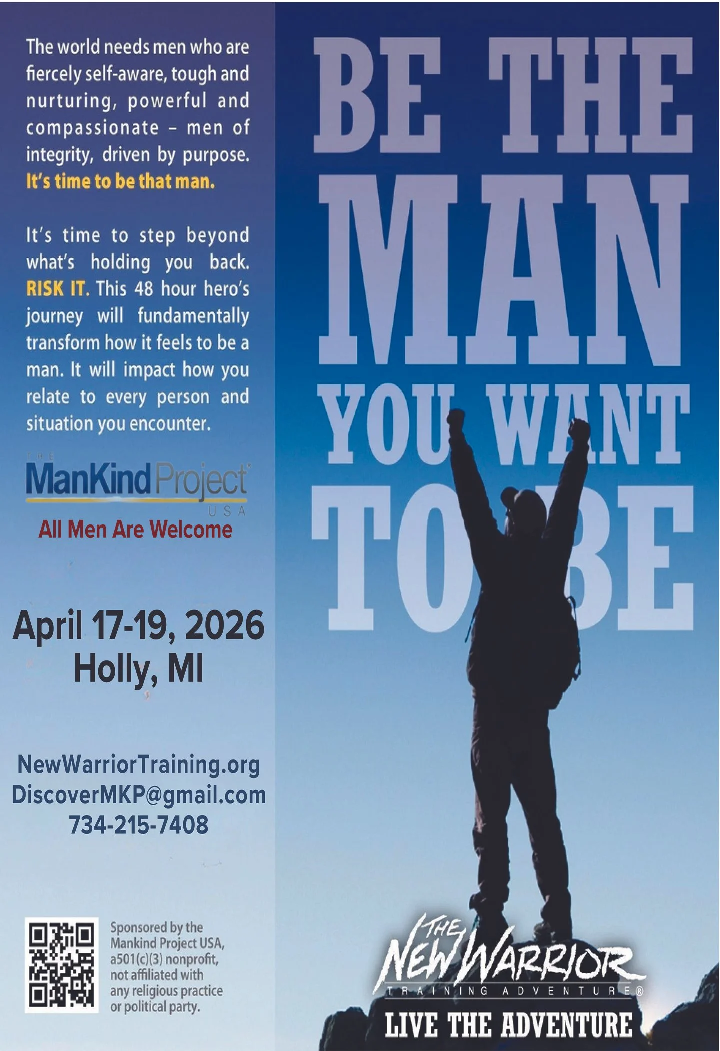 mankind project, men's success