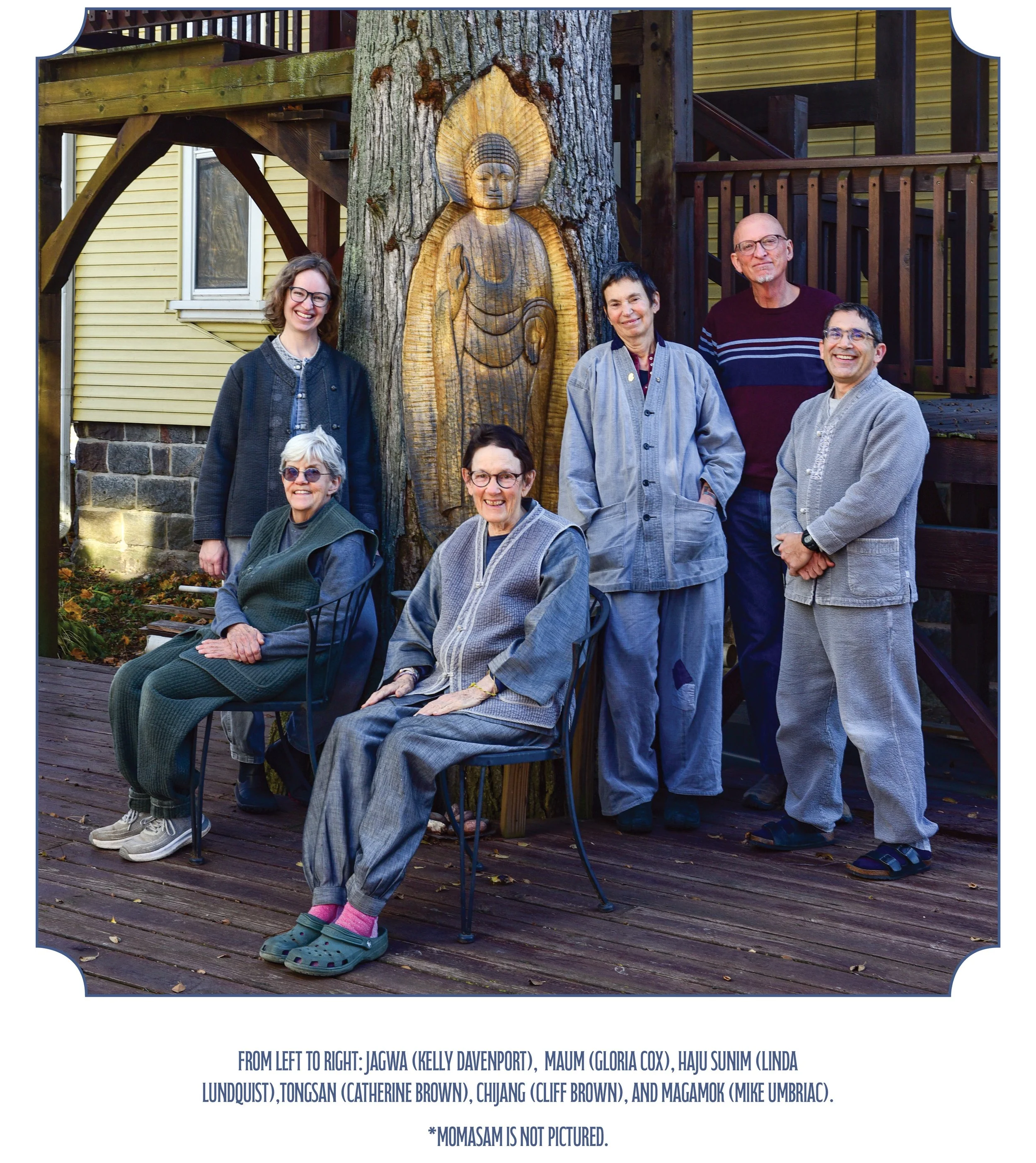 the leaders of the Ann Arbor Zen Buddhist Temple