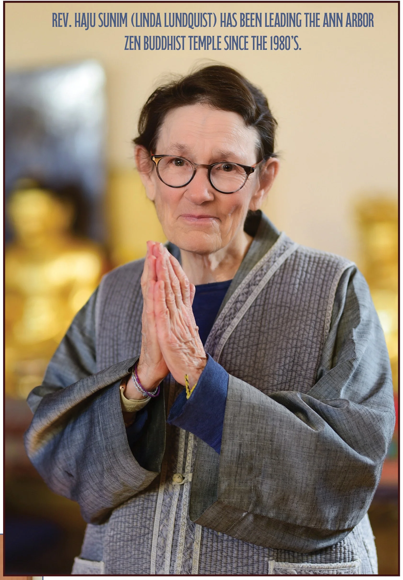 Haju Sunim, lead priest of Ann Arbor Zen Buddhist Temple