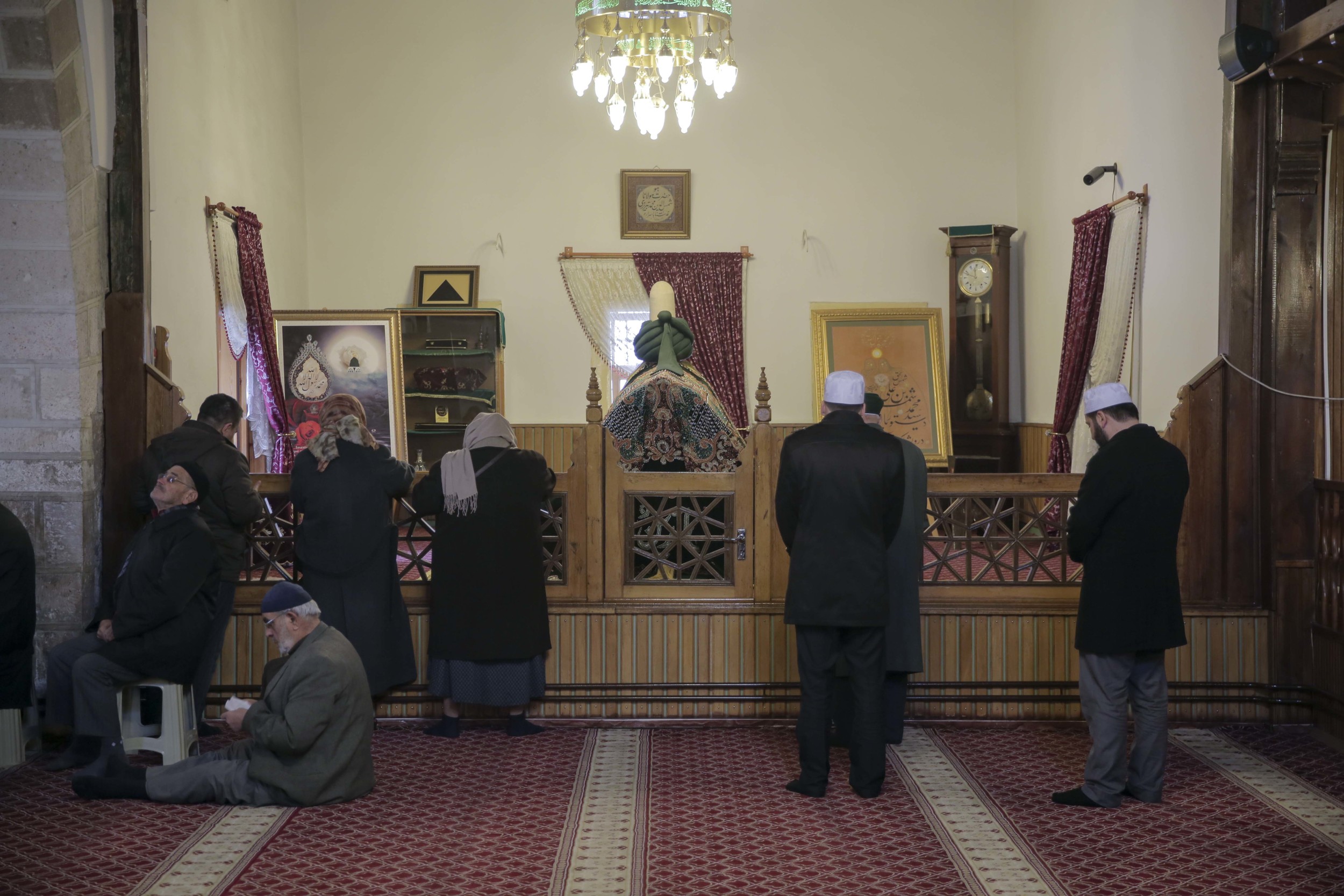 The tomb of Shams-i-Tabrizi, Mevlâna's most important teacher, which is visited almost as much as Mevlâna's tomb.